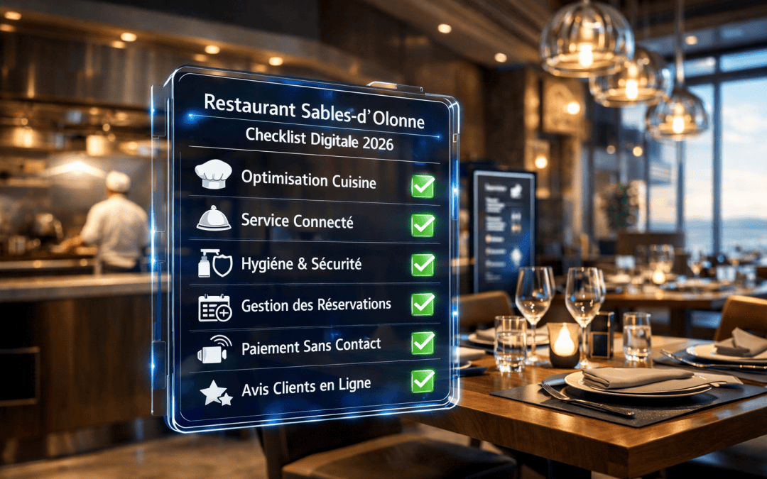 Restaurant Sables-d'Olonne : Checklist digitale complète 2026