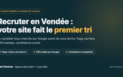 Recrutement Artisan Vendée : Attirer des Candidats avec son Site en 2026